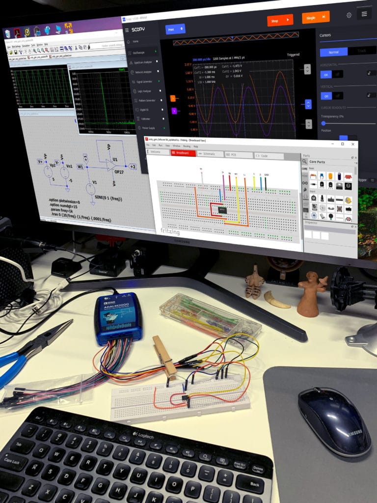 ADALM2000 Active Learning Module with Breadboard and Software Tools