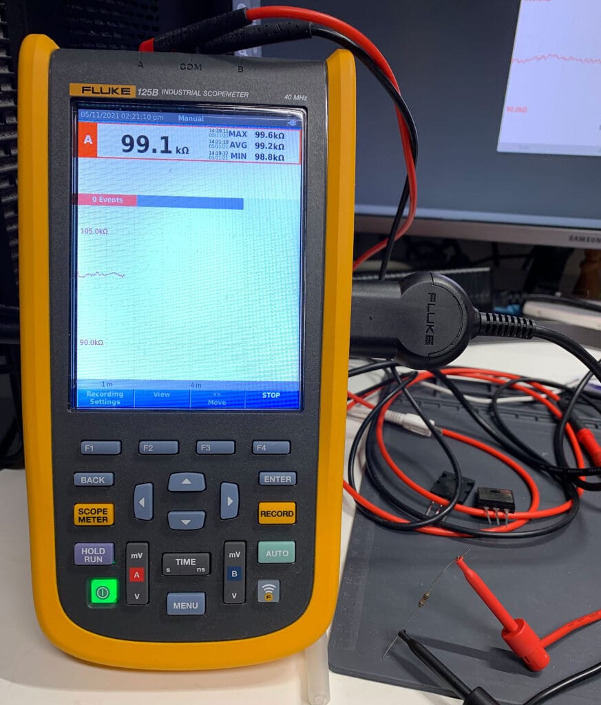 Testing Resistors In My Lab – Biophysics Lab